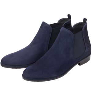Donkerblauwe Chelsea Boots